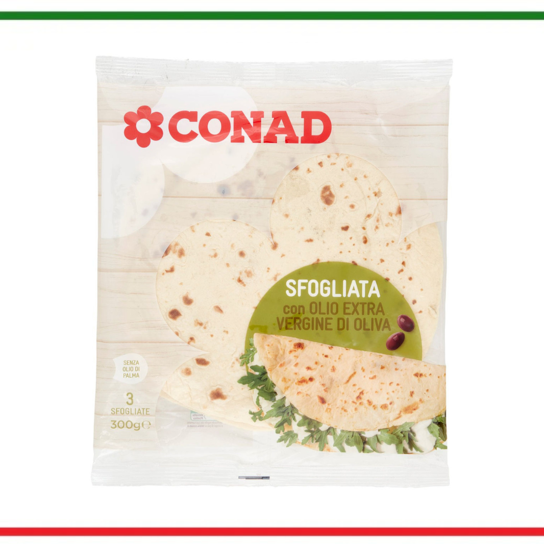 Conad Piadina cu ulei de masline 300g