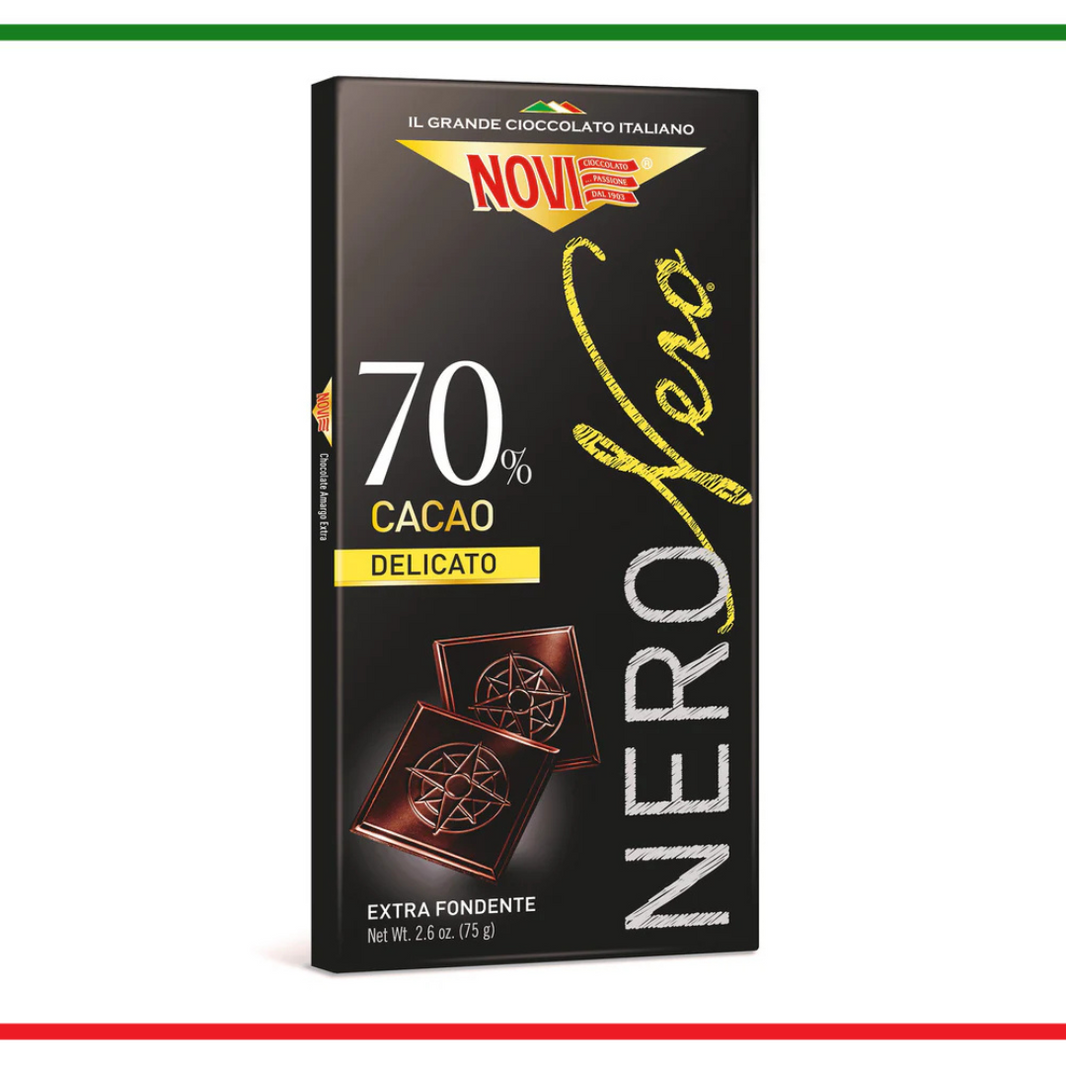Novi ciocolata neagra 70% 75g