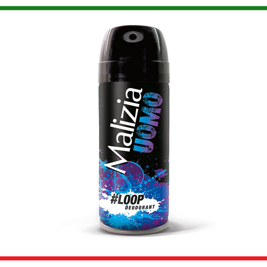 Malizia deodorante spray uomo loop