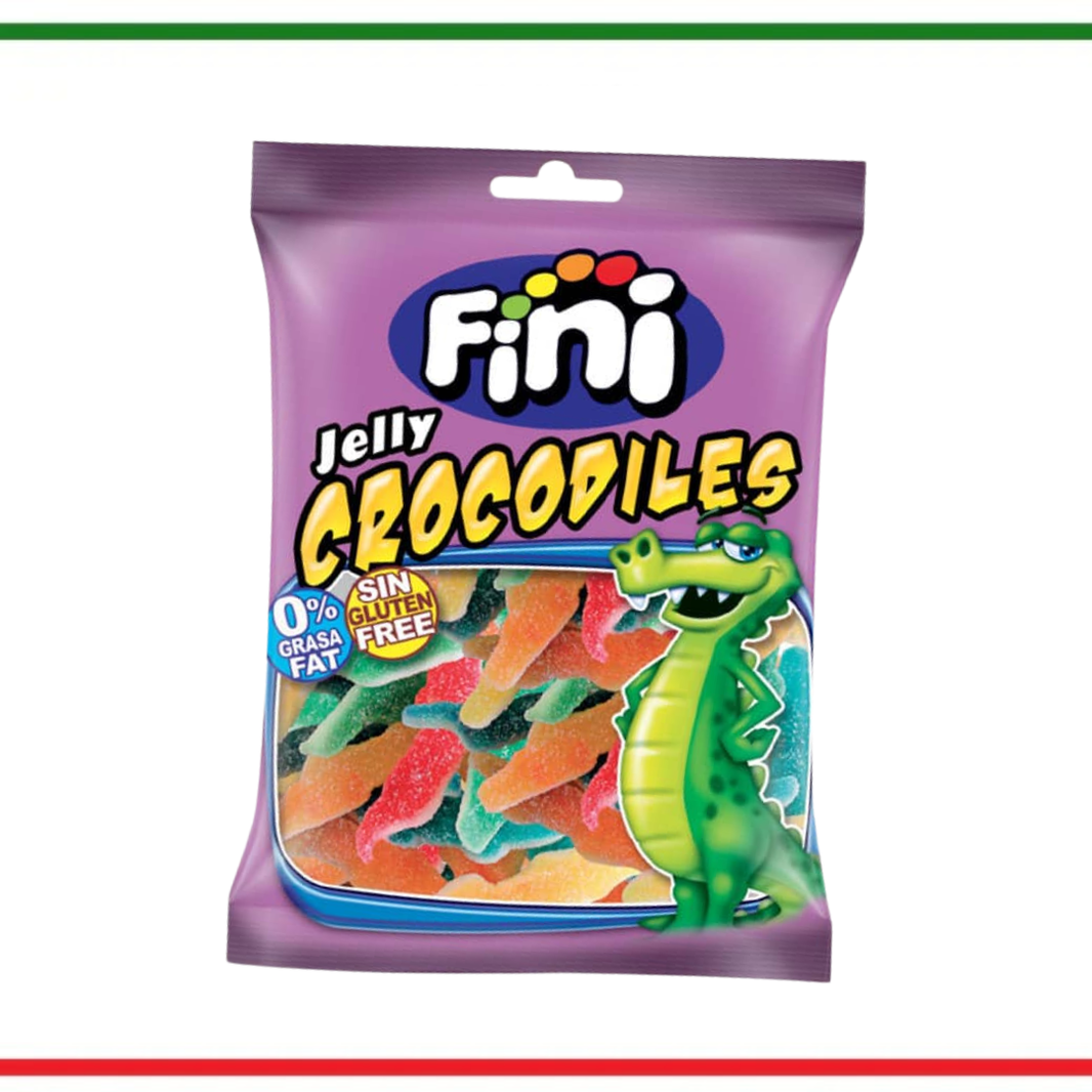 Fini bomboane Jelly Crocodiles 90g
