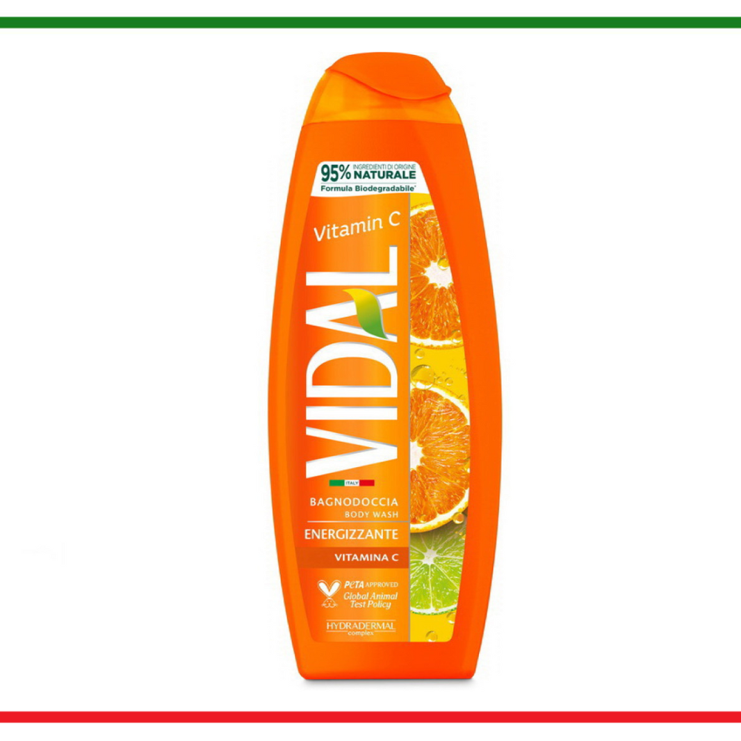 Vidal gel de dus Vitamina C 500ml