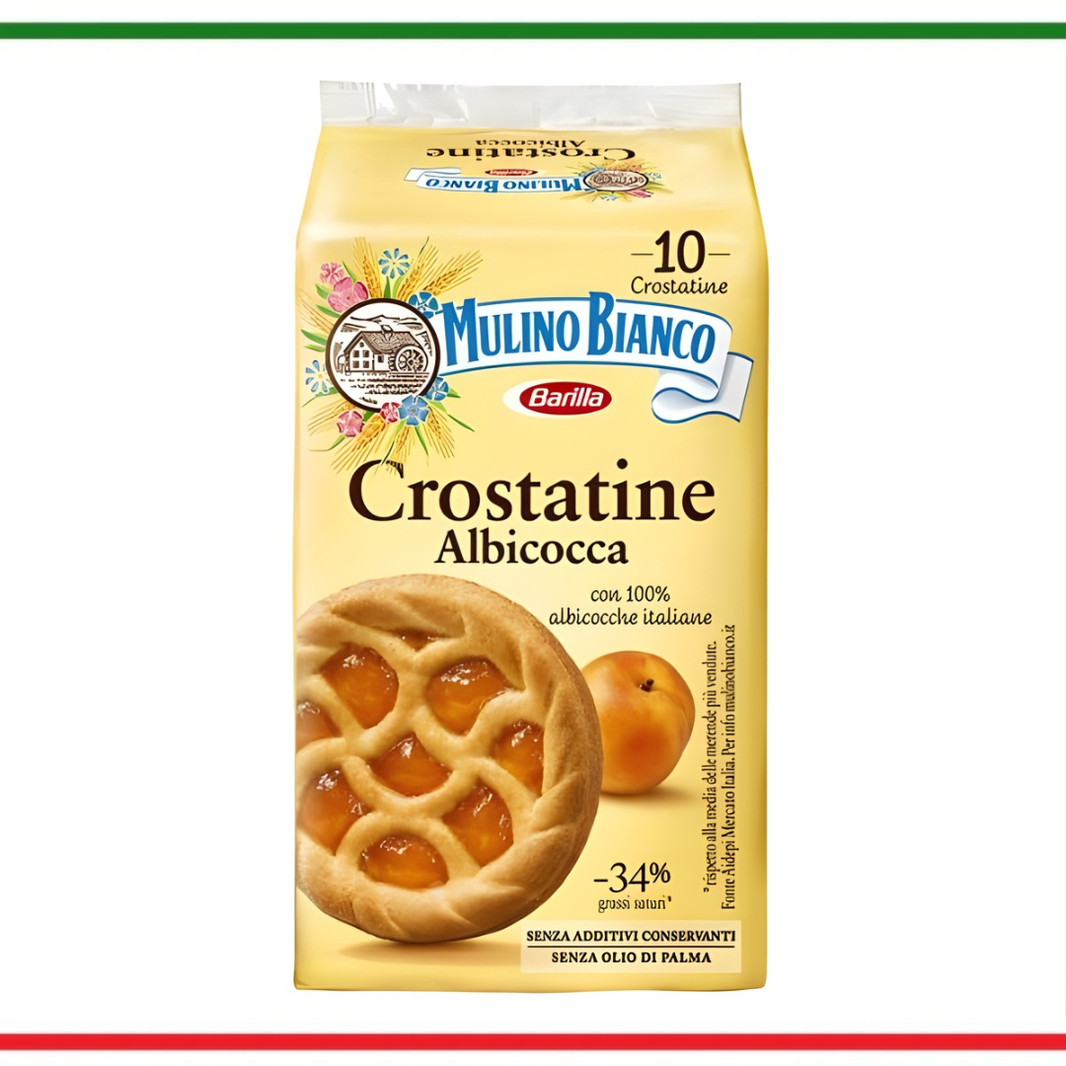 Mulino Bianco crostatine cu caise 400g