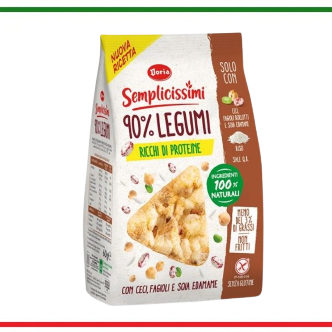 Doria Semplicissimi snack de legume fara gluten 60g