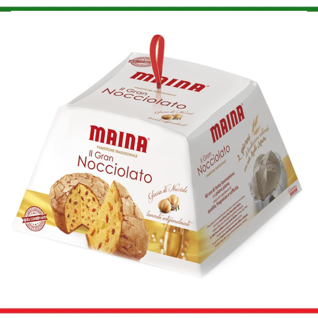 Maina Panettone Gran Nocciolato 1kg