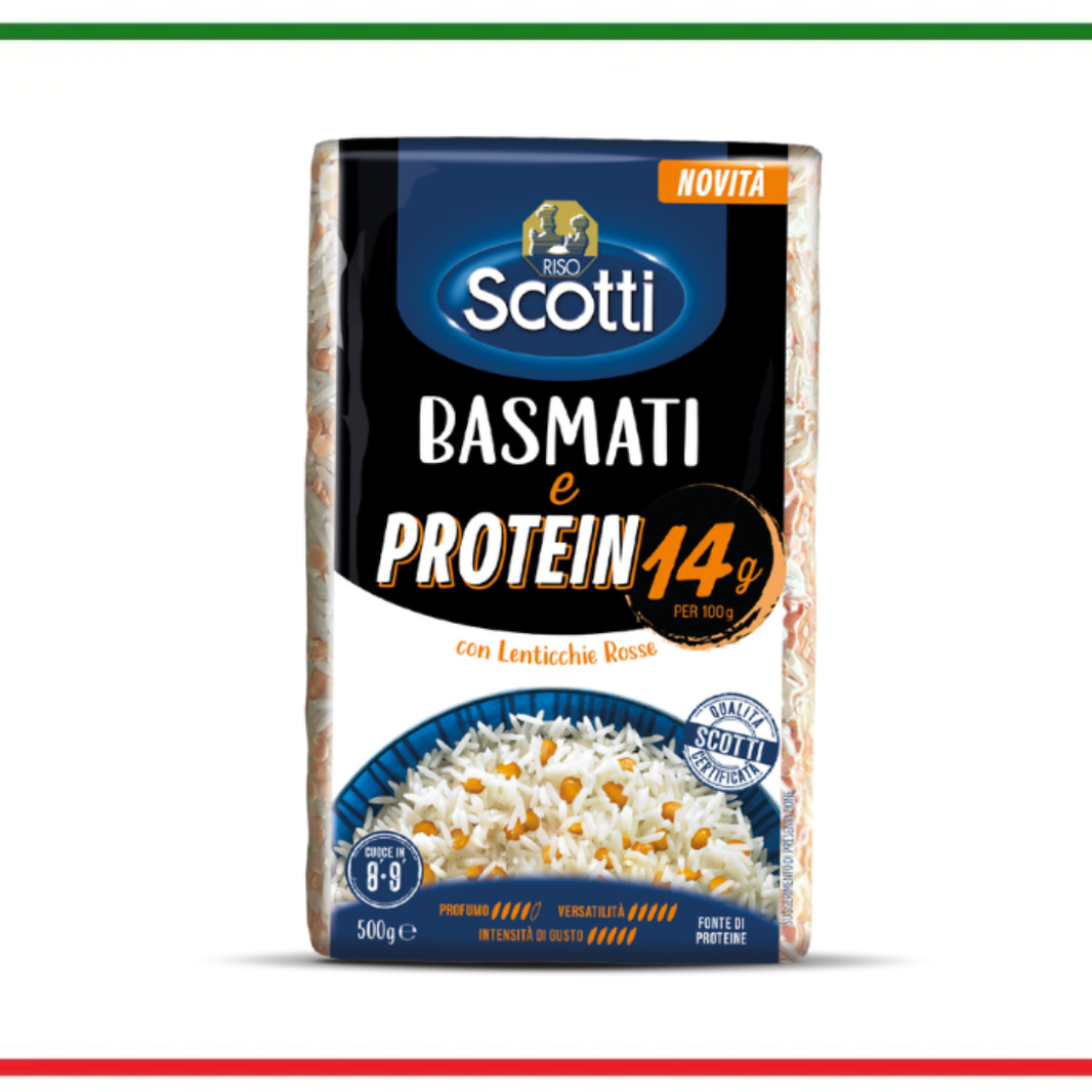 Riso Scotti orez basmati proteic 500g