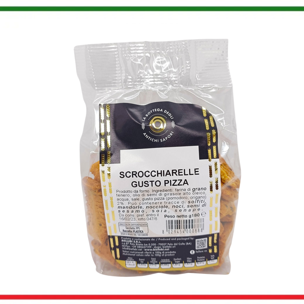 Biellebi scrocchiarelle pizza 180g