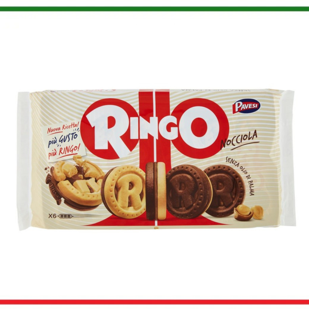 Ringo biscuiti cu alune multipack 6buc 330g