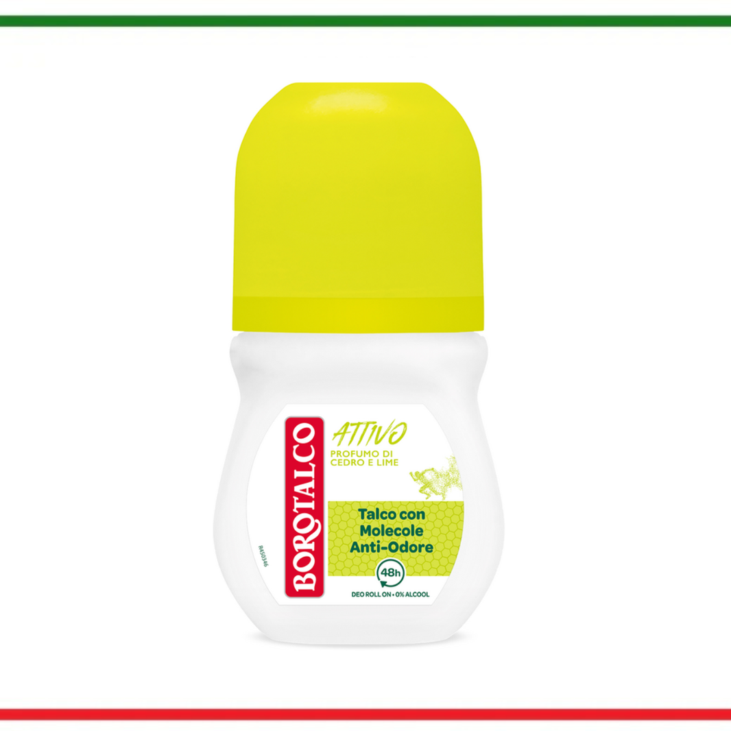 Borotalco deo roll Active Giallo 50ml