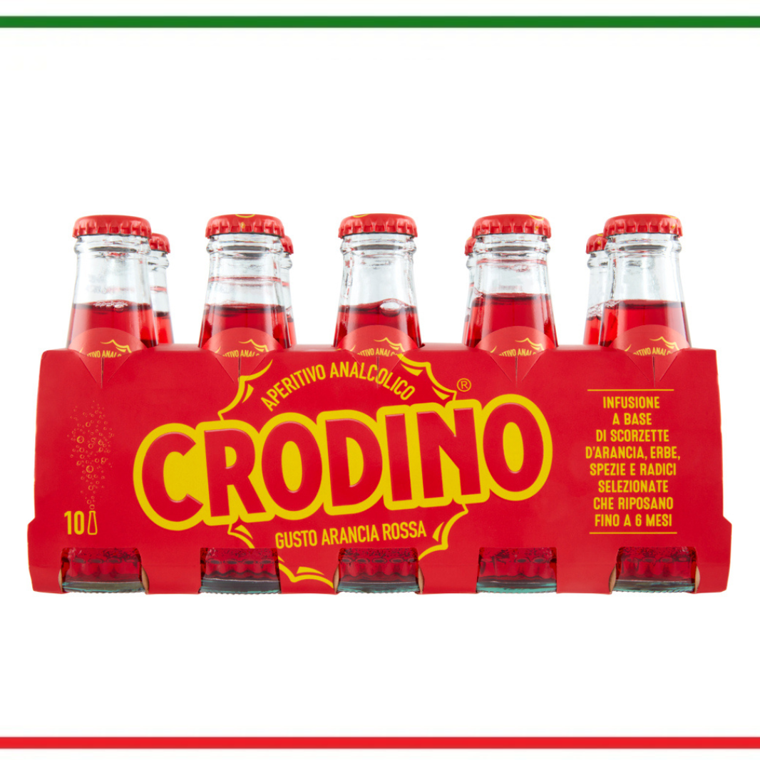 Crodino aperitiv portocala rosie 10buc x 10cl