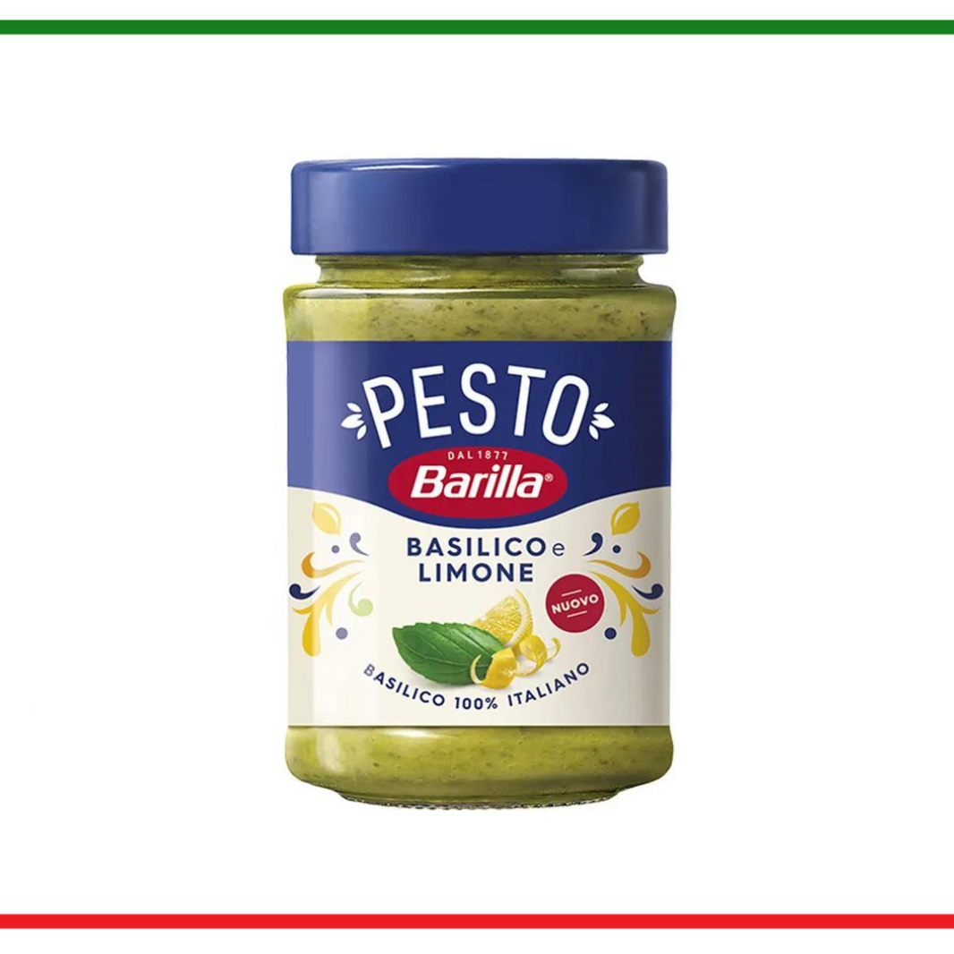 Barilla sos pesto cu busuioc si lamaie 190g