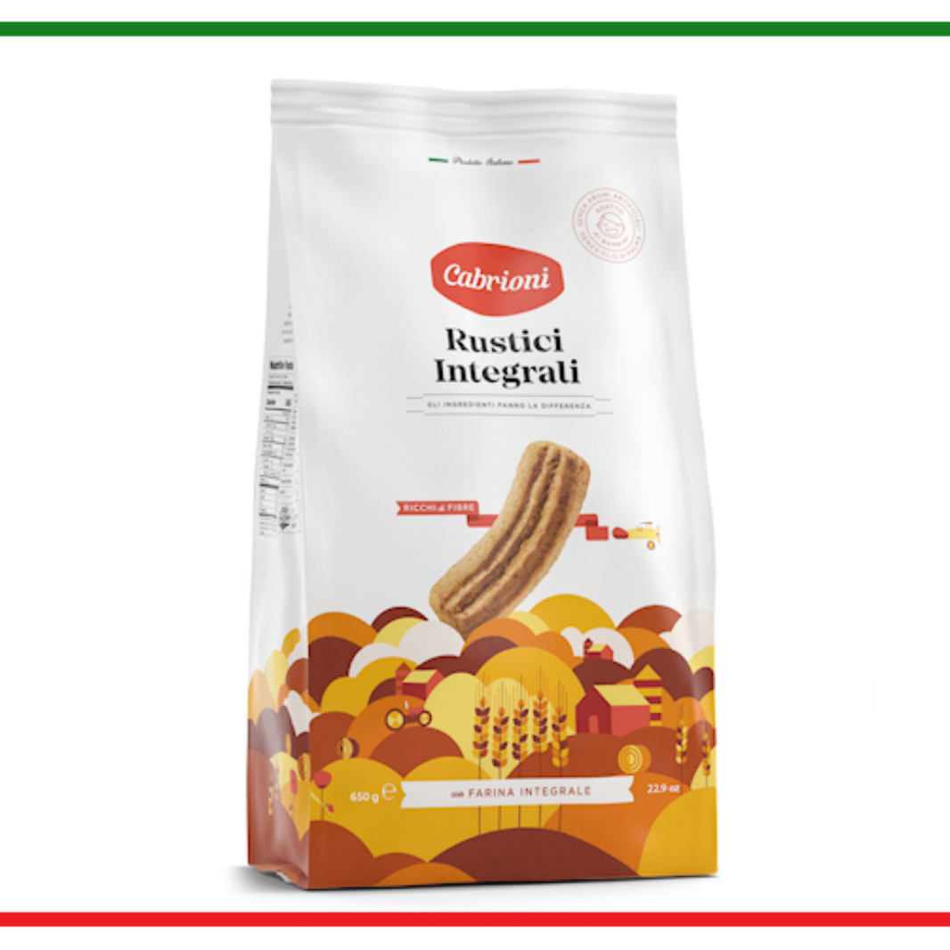 Cabrioni Biscuiți Rustici Integrali - 650 gr