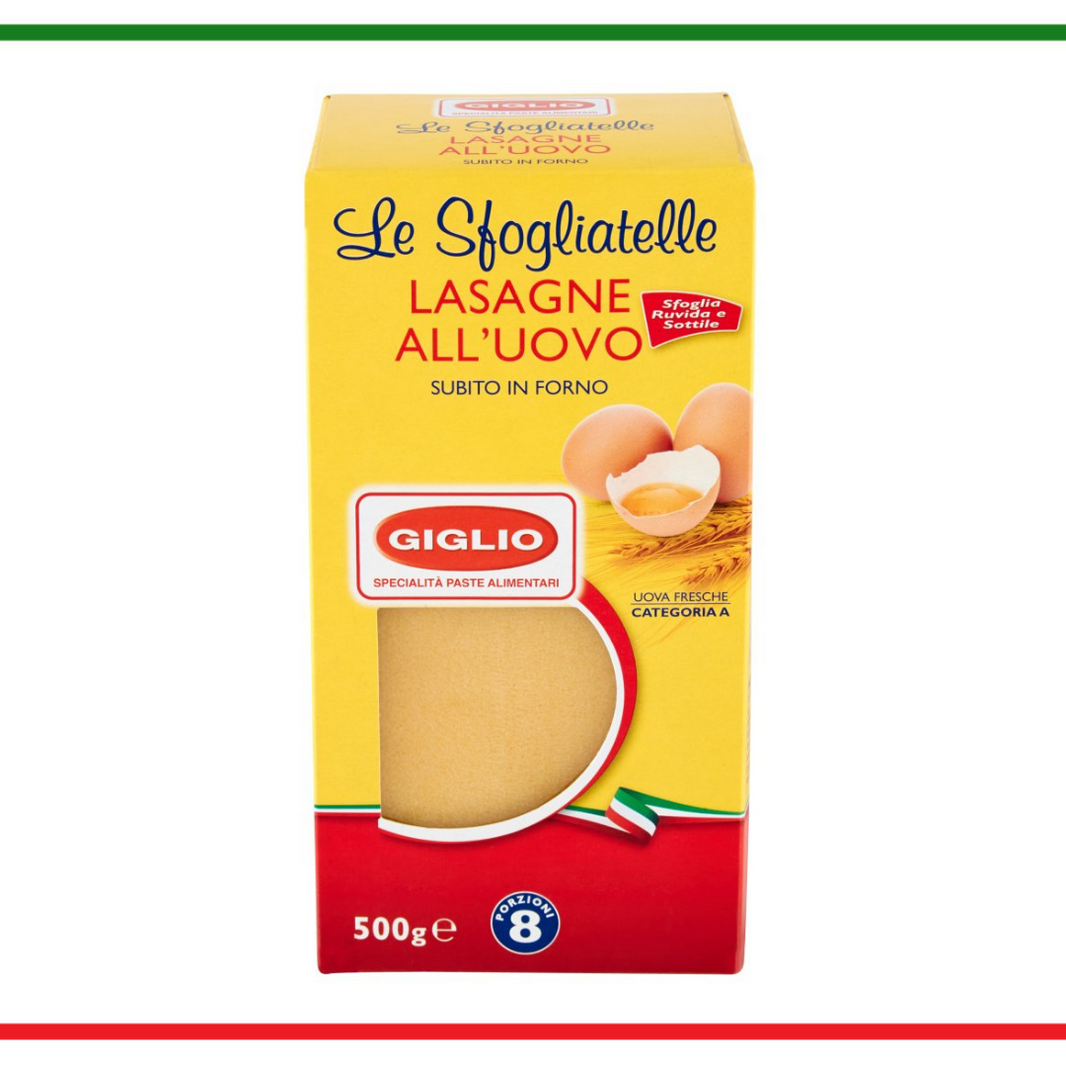 Giglio Lasagne cu ou 500g