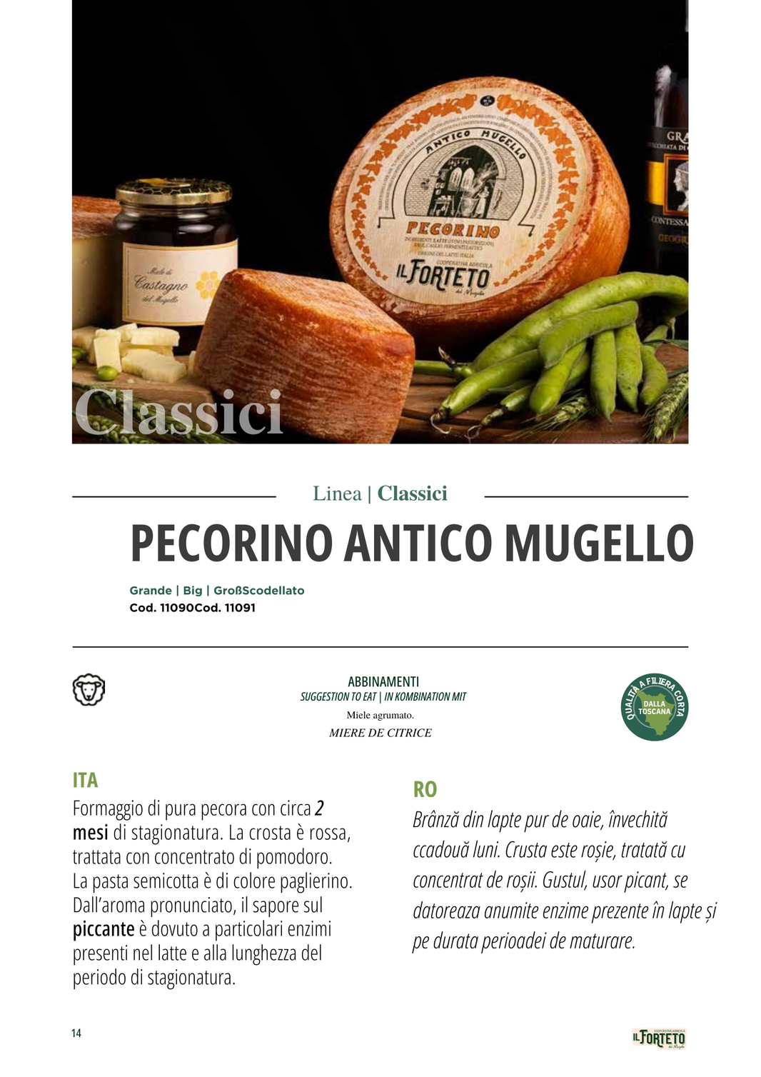 Il Forteto Pecorino Antico Mugello