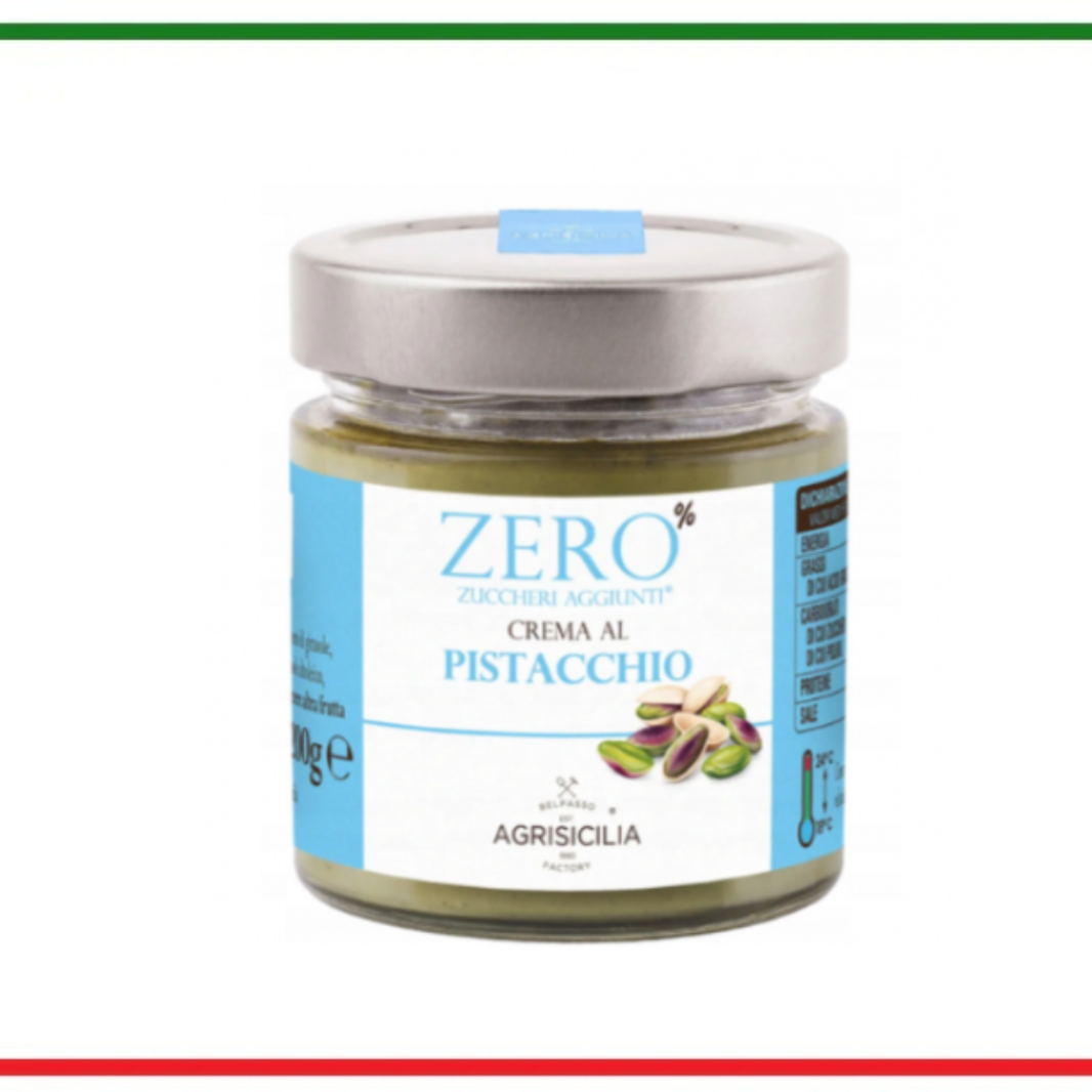 Agrisicilia zero zahar crema de fistic 200g