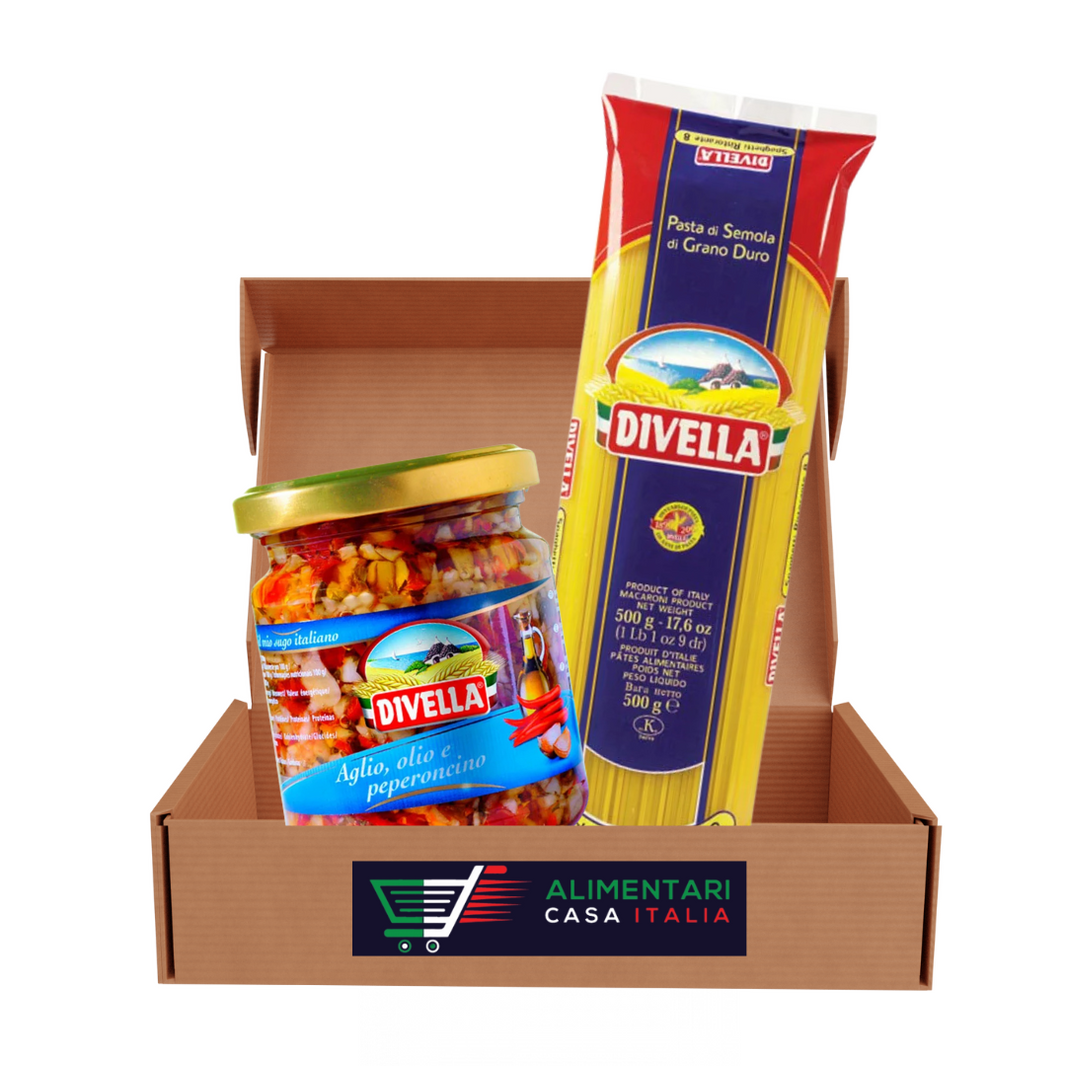 Kit Divella - Aglio, olio e peperoncino