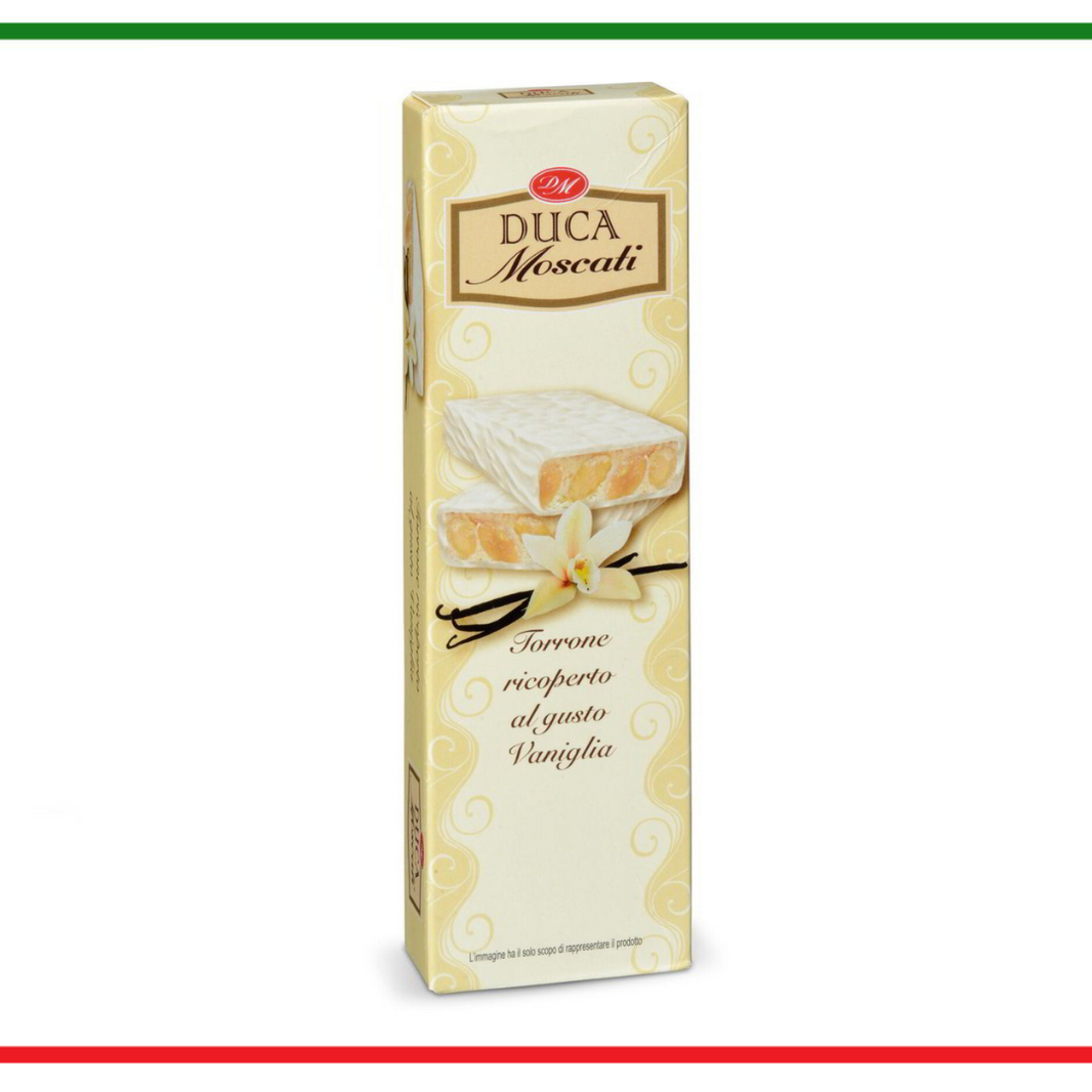 Duca Moscati torrone acoperit cu Vanilie 100g