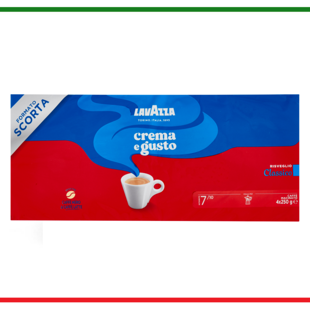 Lavazza cafea Crema e Gusto Classico 4buc 1kg (4x250g)