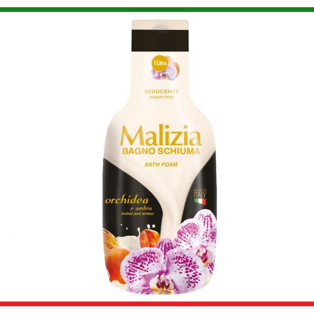 Malizia spuma de baie Orchidea Ambra 1L