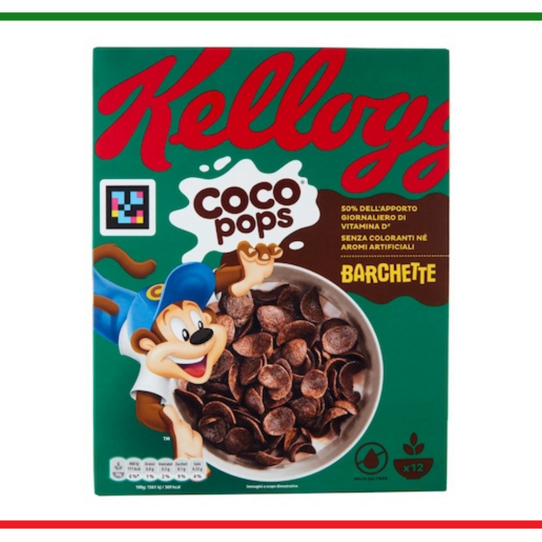 Kelloggs coco pops barchette 365g