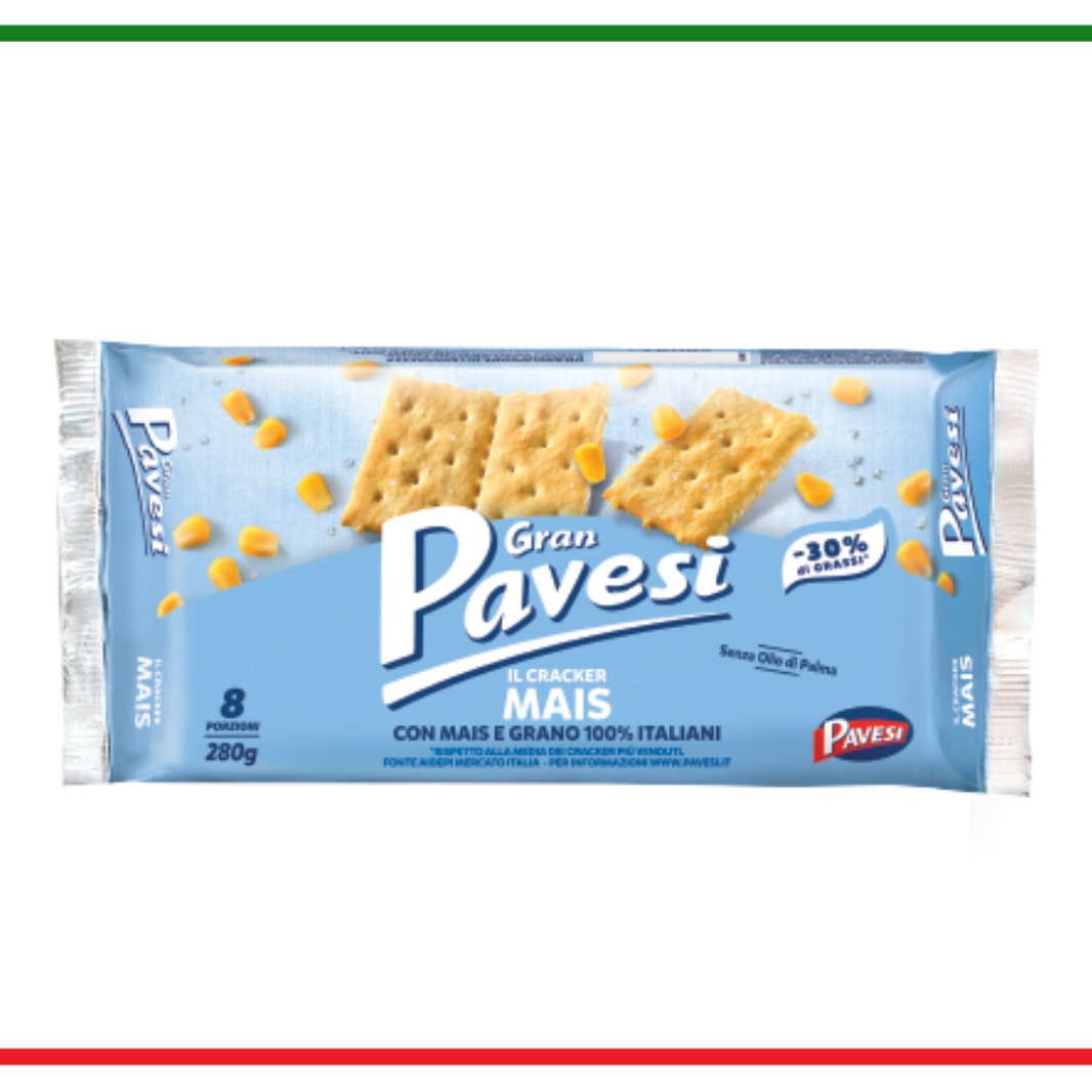 Gran Pavesi Crackers Mais- porumb 280g