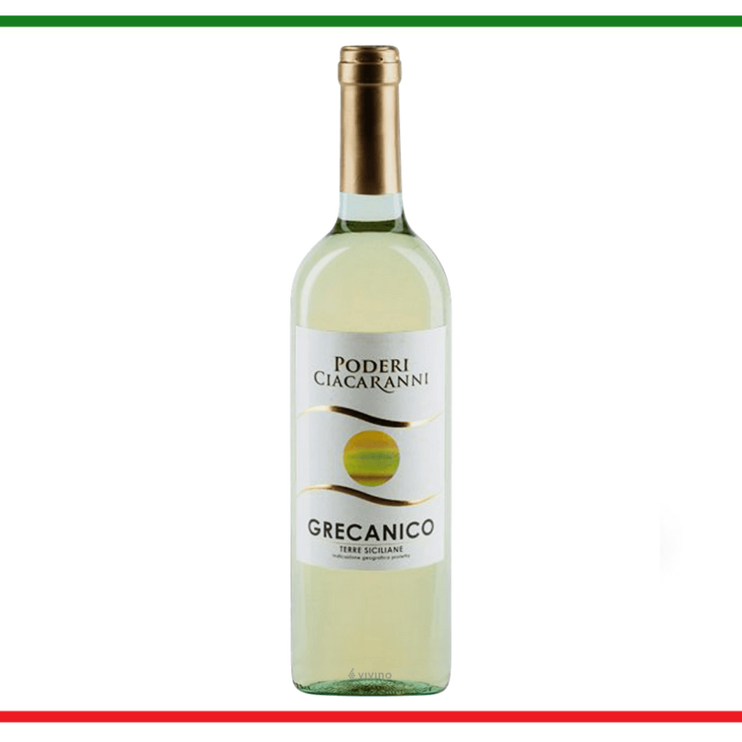 Poderi Ciacaranni Grecanico Sicilia vin alb 75cl