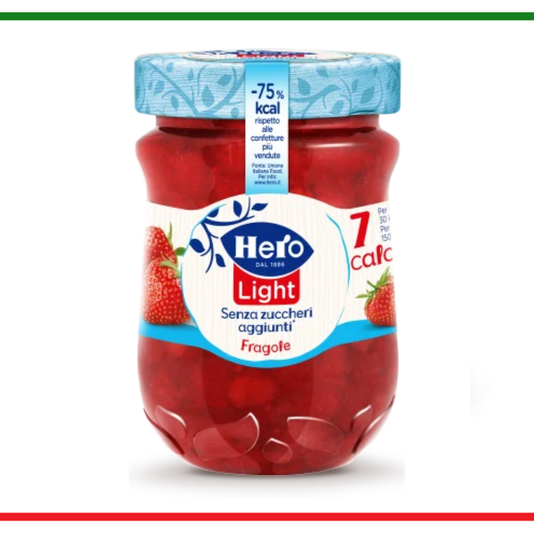 Hero Light Gem Fără Zahăr Căpșuni 280 gr