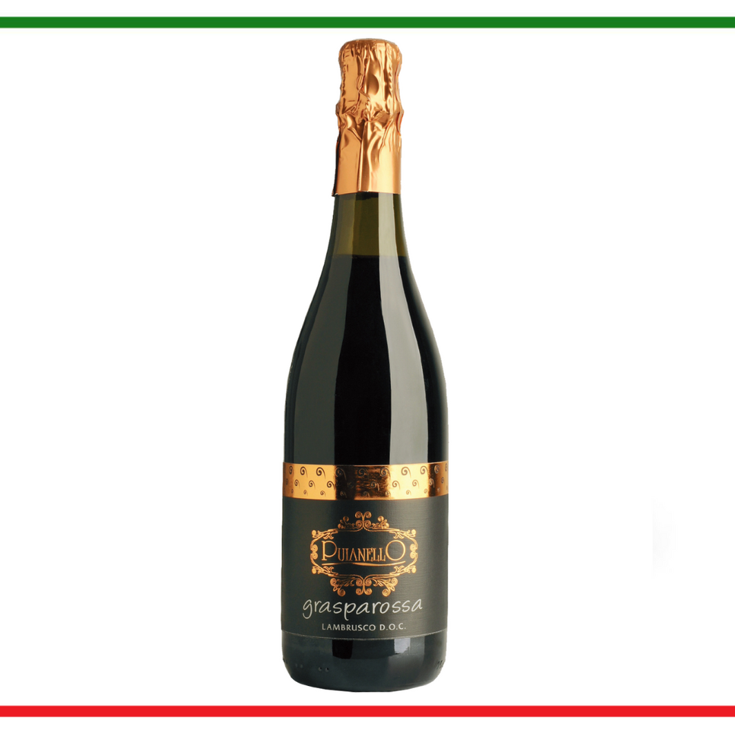 Puianello vin rosu Lambrusco DOC Grasparossa 0,75L