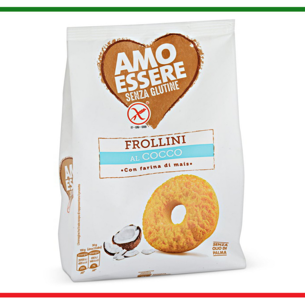 Amo Essere biscuiti cu cocos fara gluten 250g