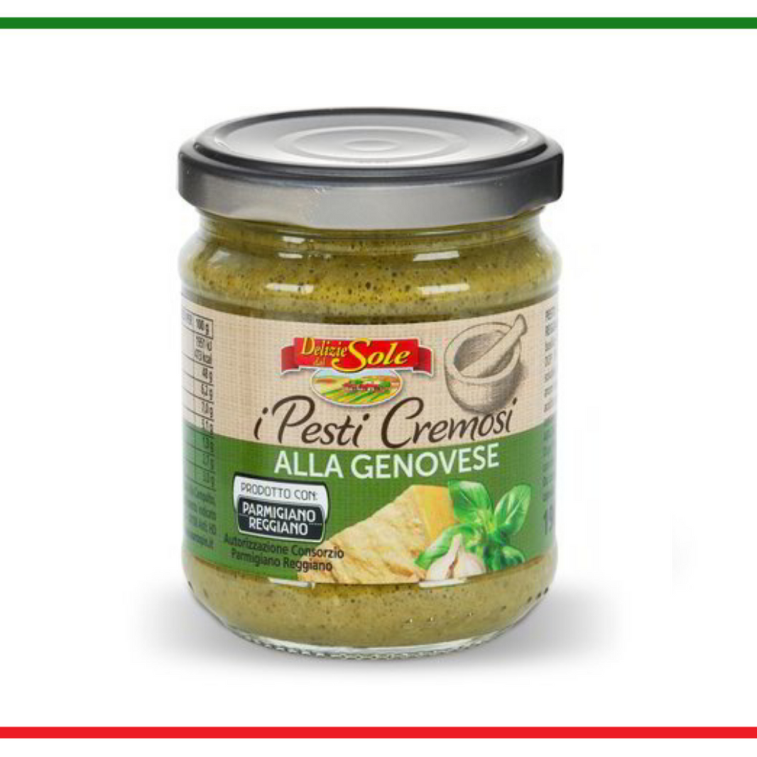 Delizie Del sole pesto cremoso alla genovese 190g