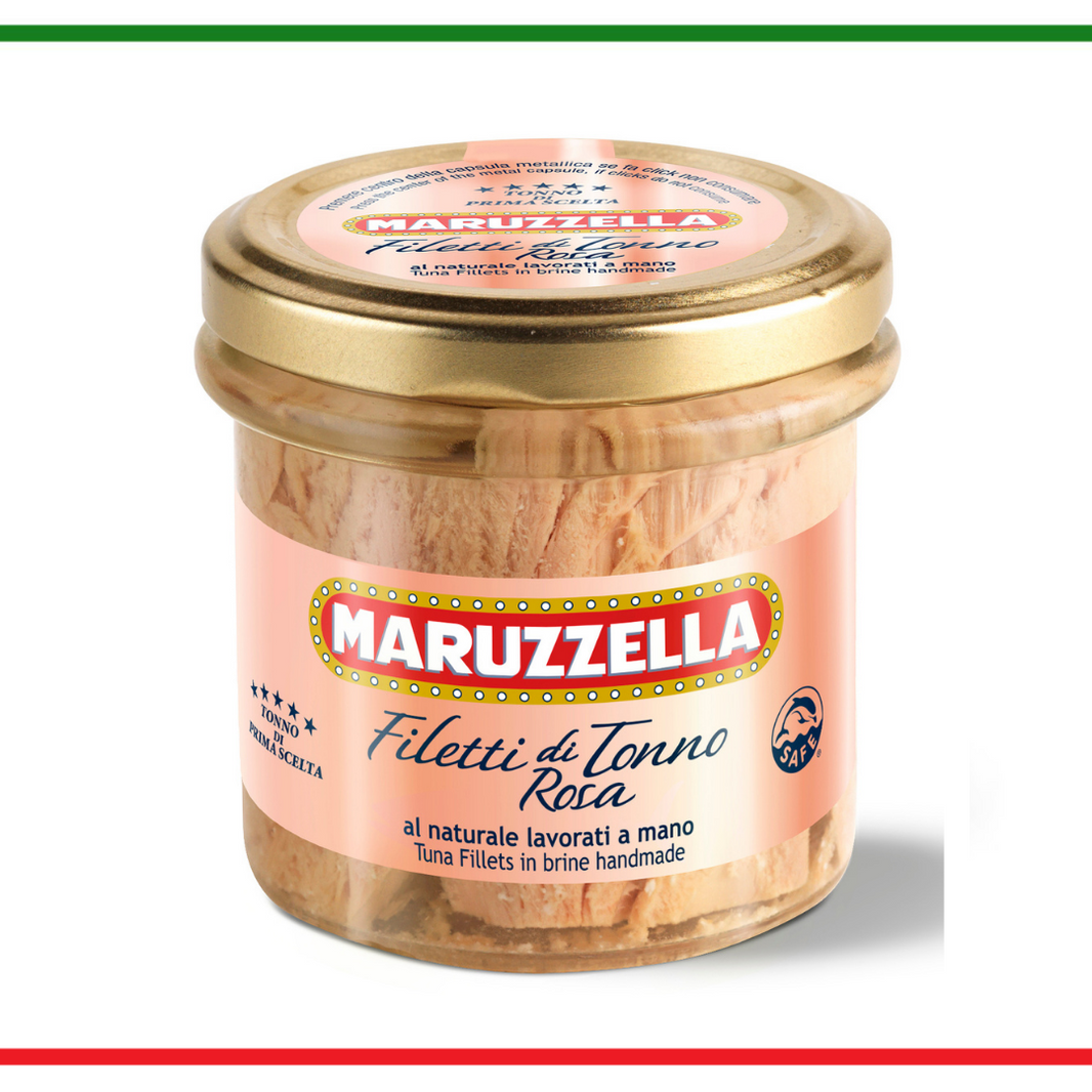 Maruzzella file de ton roz in suc propriu 130g