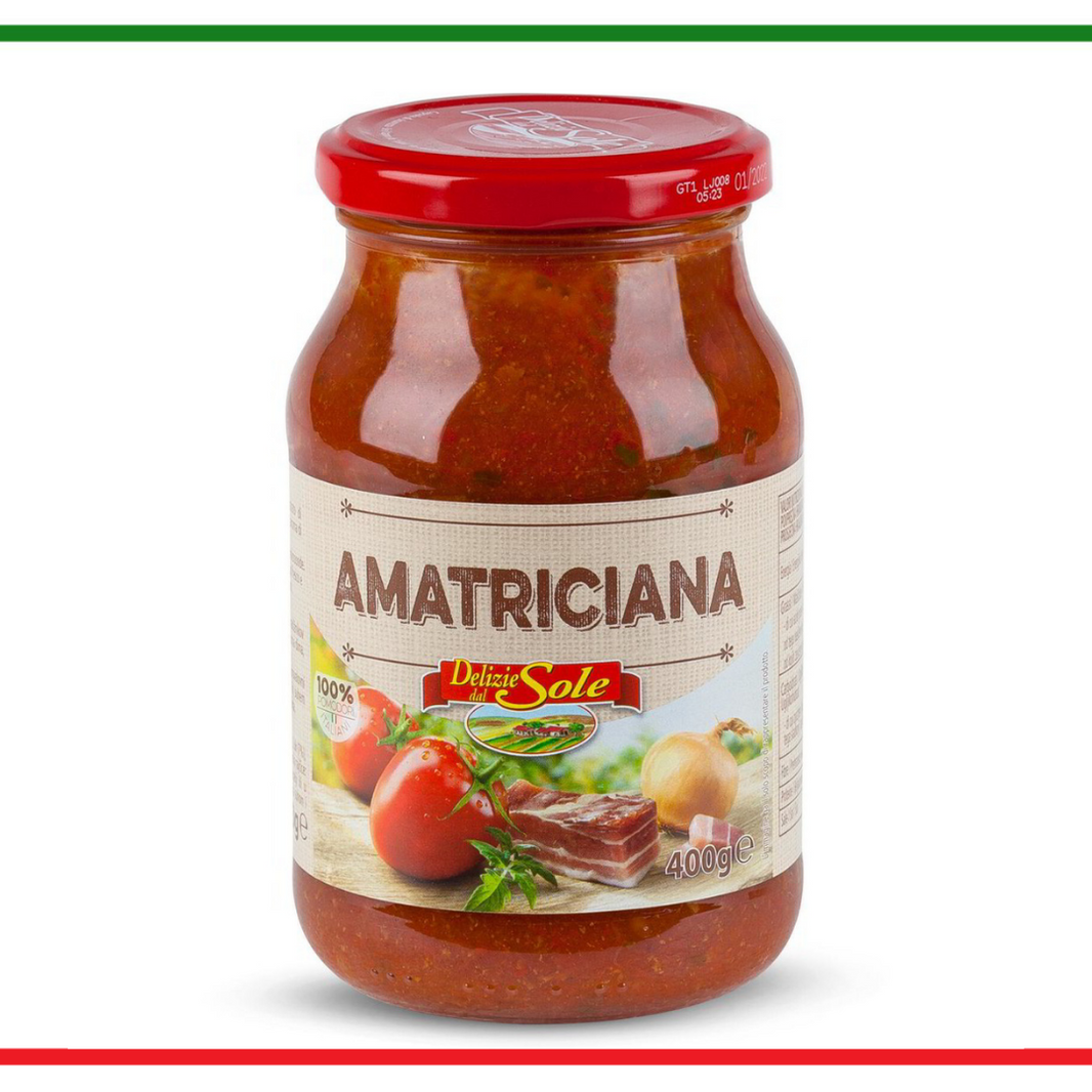 Delizie del Sole Sos Paste Amatriciana - 400 gr