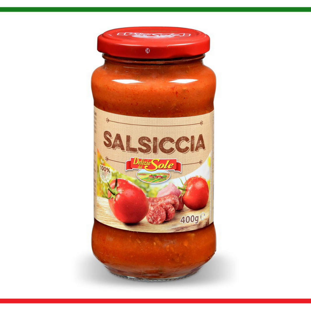 Delizie del Sole Sos Paste Salsiccia 400 gr