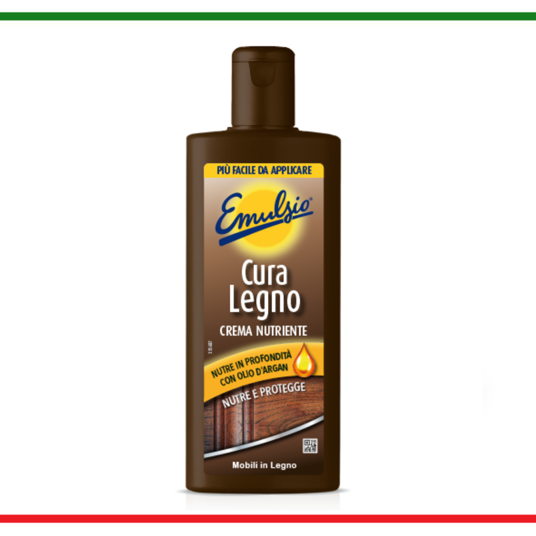 Emulsio cremă hrănitoare pentru lemn, cu argan 250ml