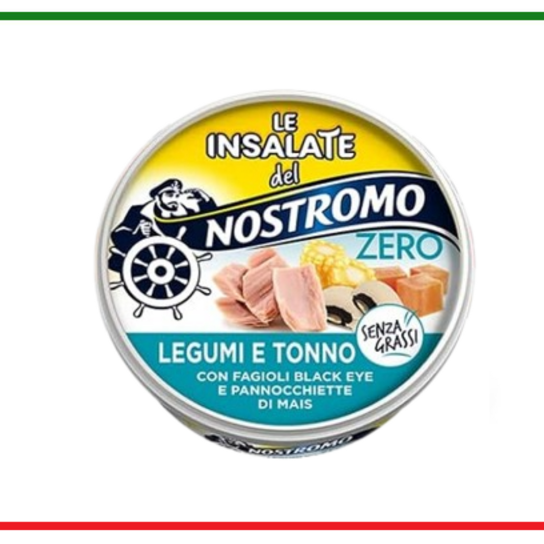 Nostromo salata de ton cu legume fara grasime 220g