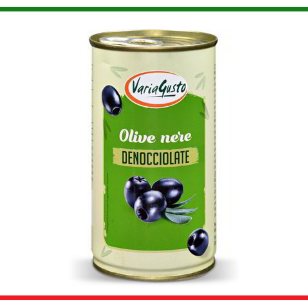 Varia Gusto Olive Nere Denocciolate 350 g