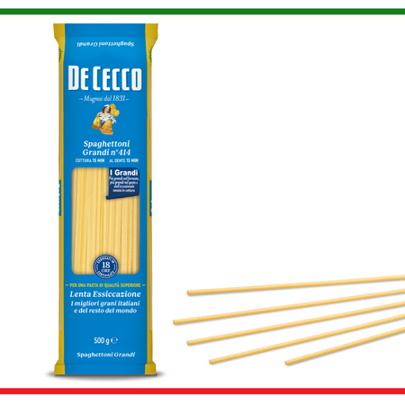 De Cecco paste Spaghettoni Grandi n° 414 500g