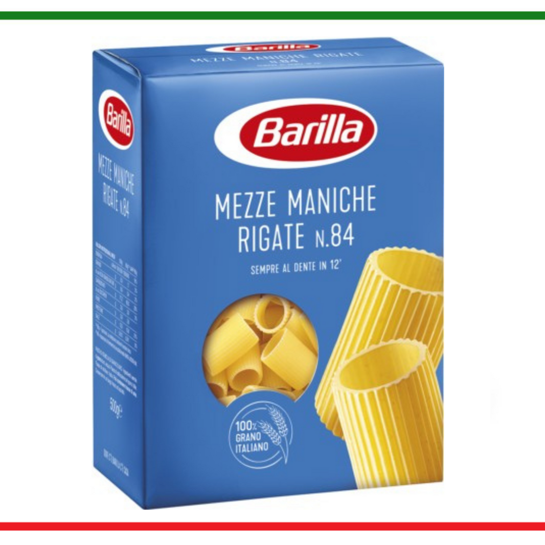 Barilla Mezze Maniche Rigate n.84 - 500 gr