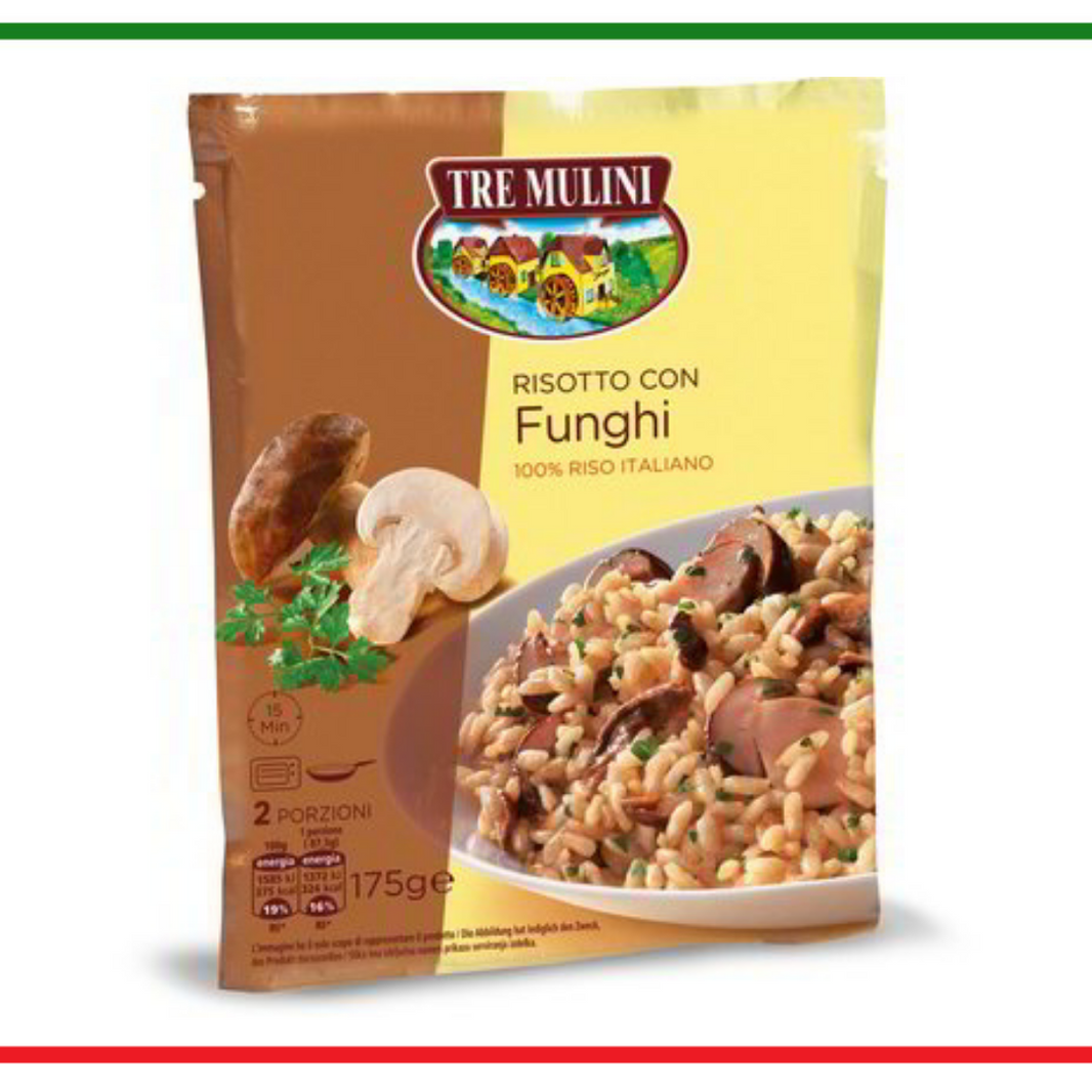 Tre Mulini risotto cu ciuperci 175g