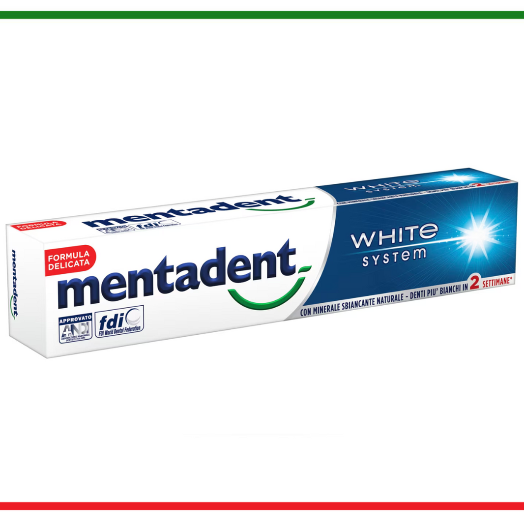 Mentadent pasta de dinti White System 75ml