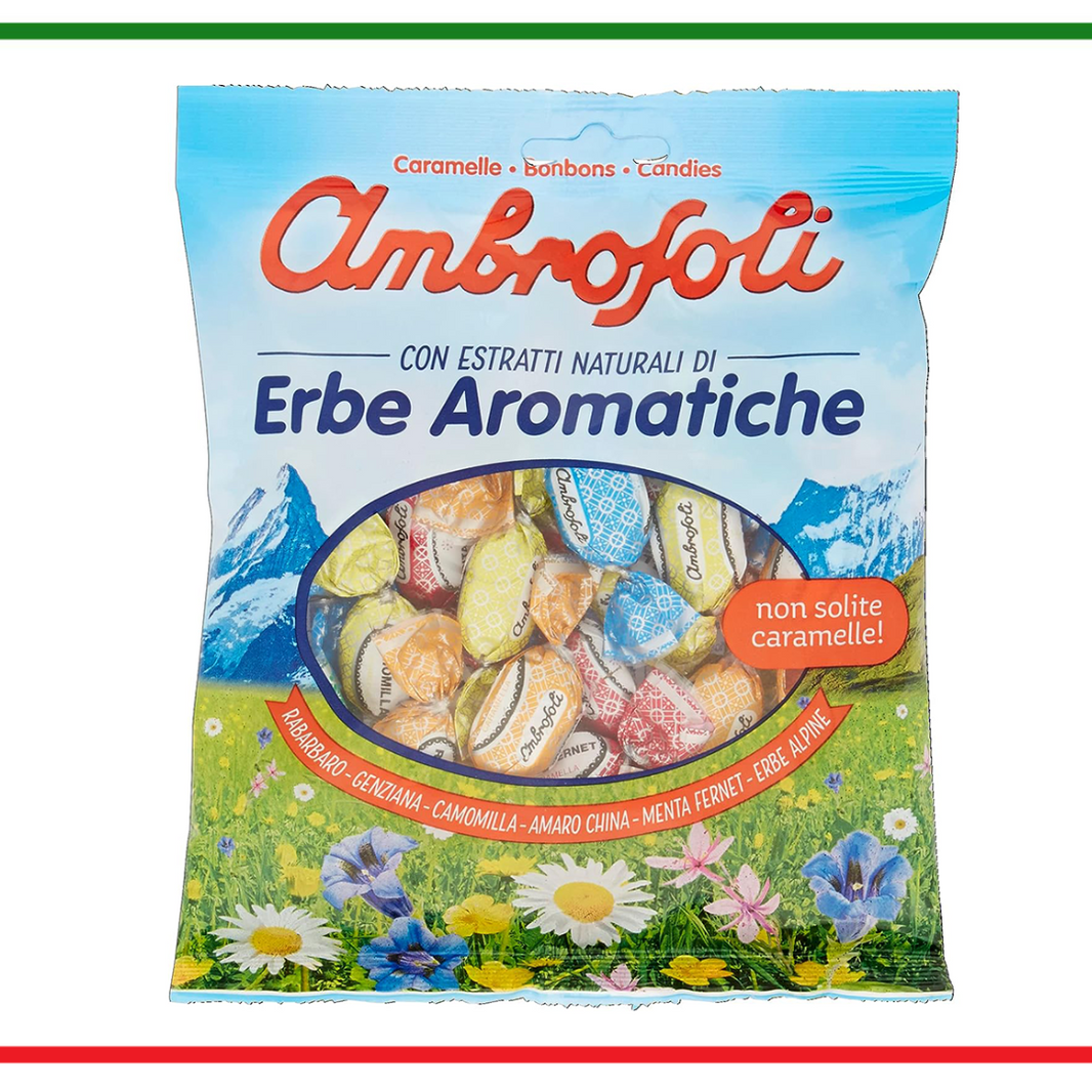 Ambrosoli bomboane cu ierburi erbe aromatiche 135g