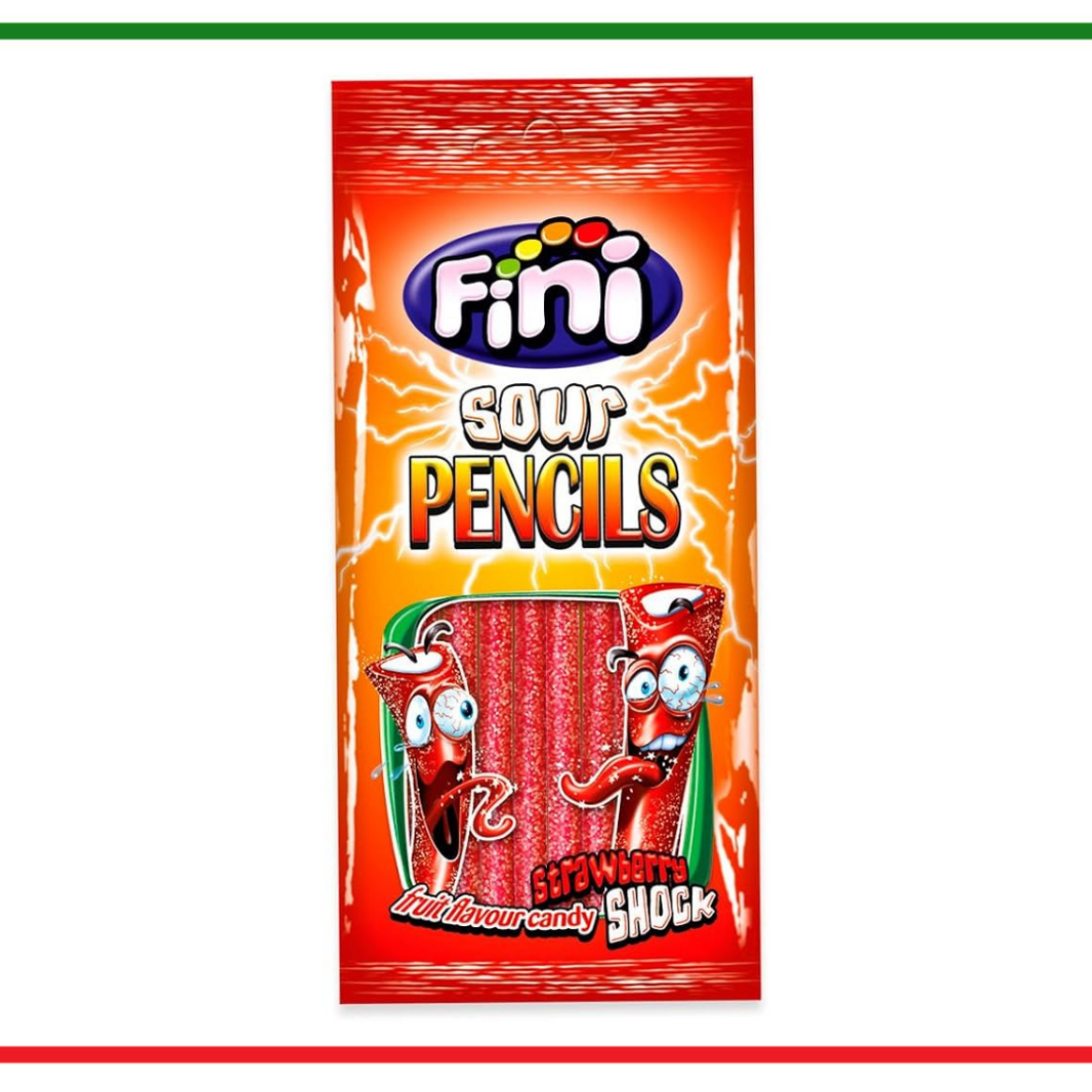 Fini bomboane Sour Pencils 90g