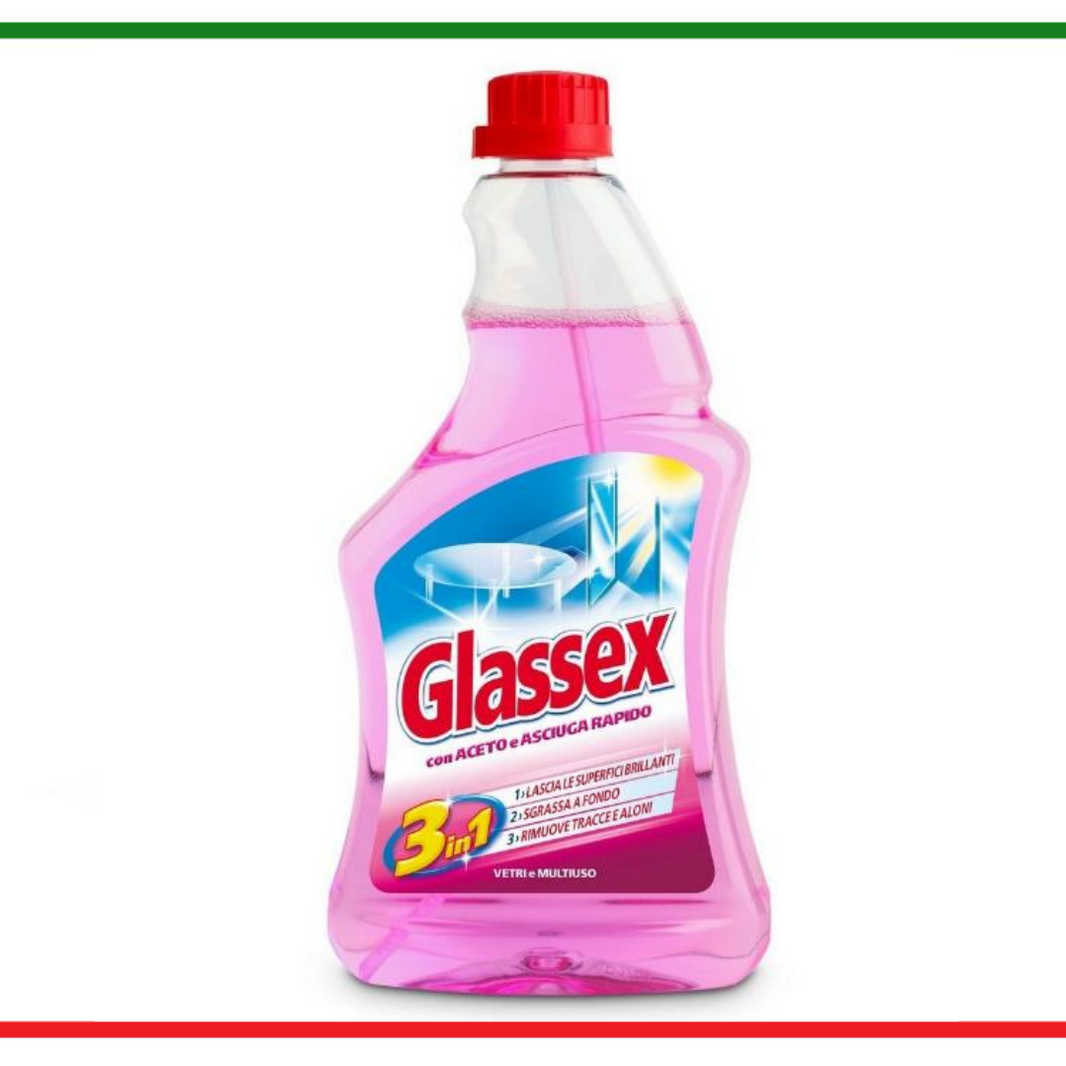 Glassex Detergente Vetri Aceto Riserva - 500 ml