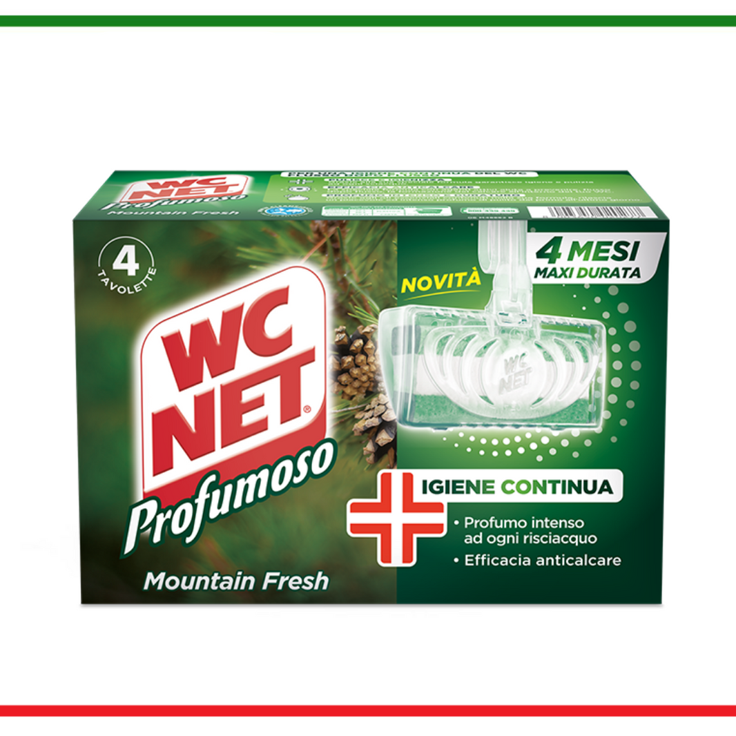 Wc Net tablete mountain fresh 4buc