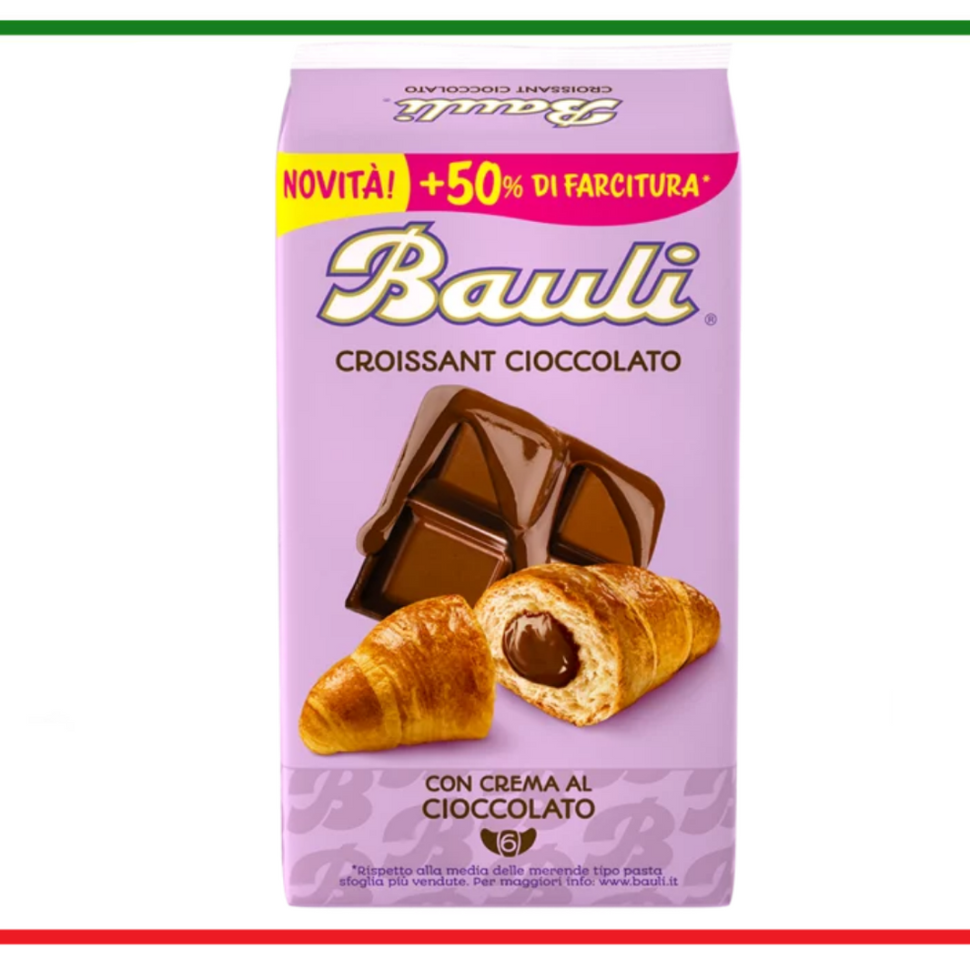 Bauli croissant ciocolate 6x50g