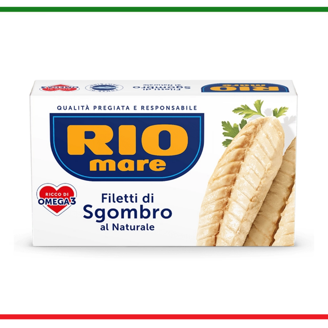 Rio Mare File de macrou in suc propriu 125g