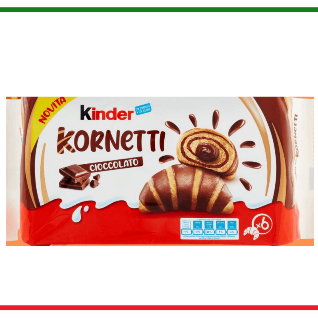 Kinder Kornetti cornuri cu ciocolata 252g