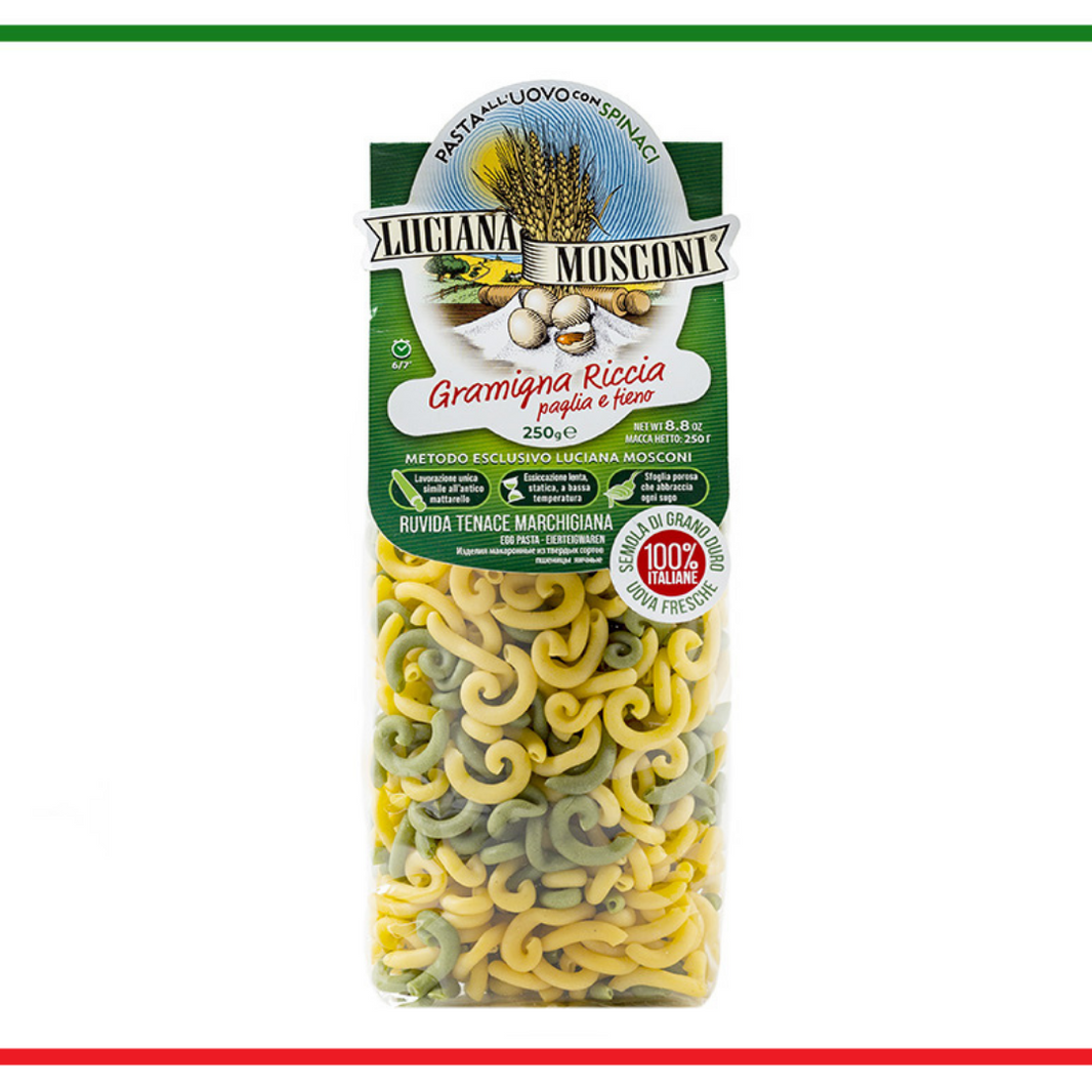 Pasta Luciana Mosconi Gramigna paglia e fieno 250g