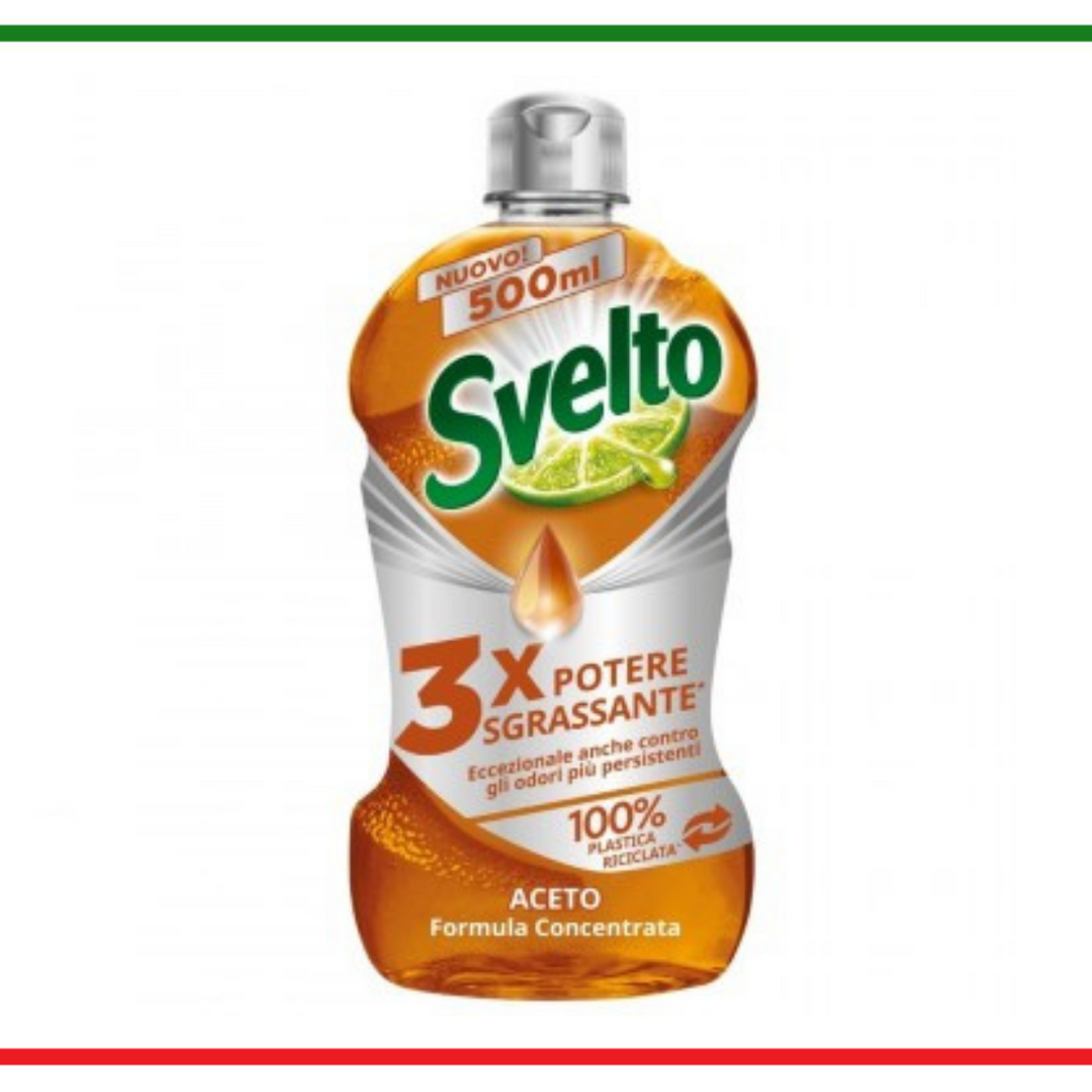 Svelto detergent pentru vase cu Otet 500ml