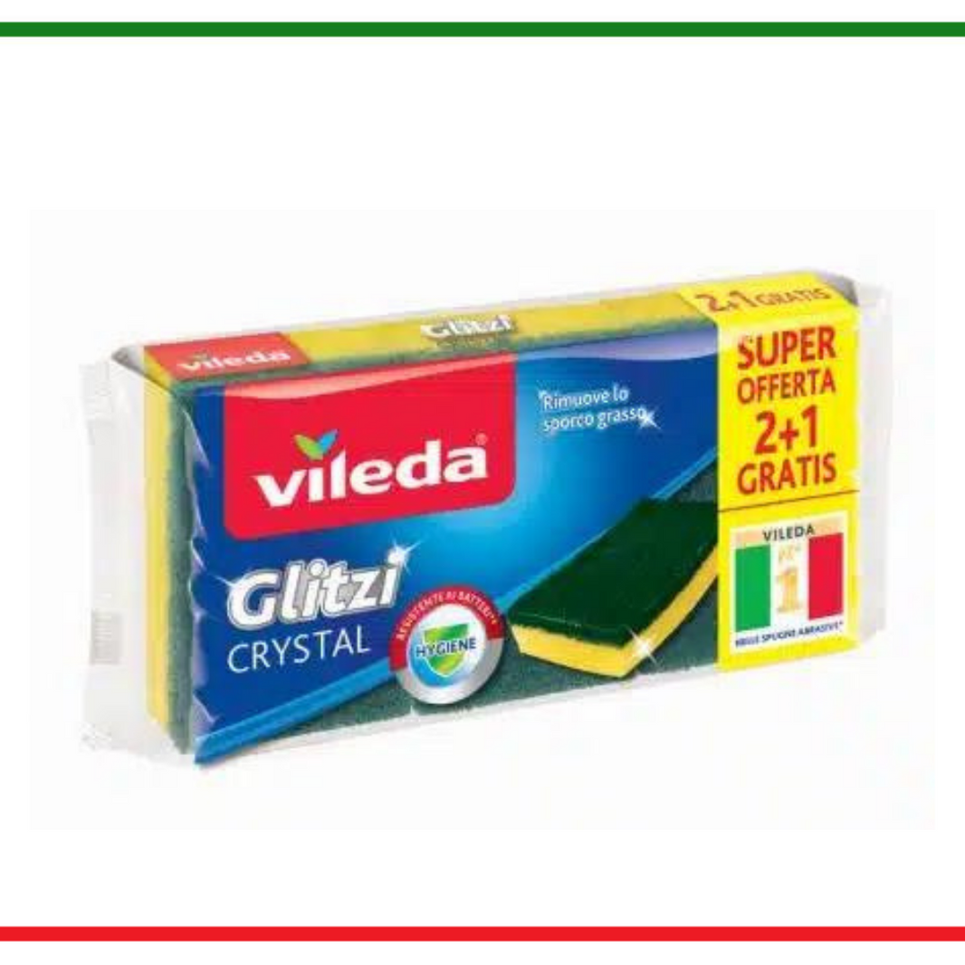 Vileda Glitzi Crystal 2+1 spugna