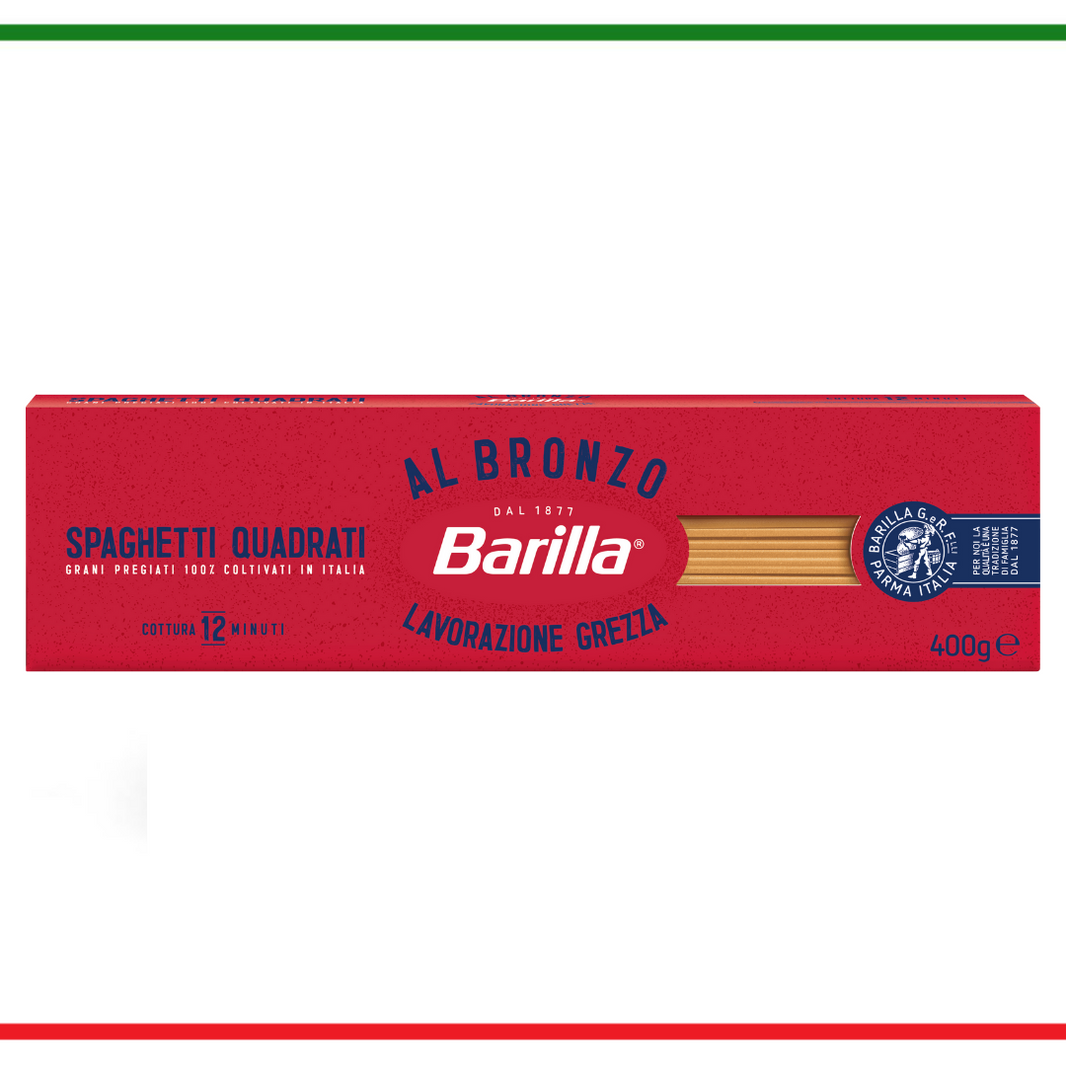 Barilla paste Spaghetti quadrati "al bronzo" 400g